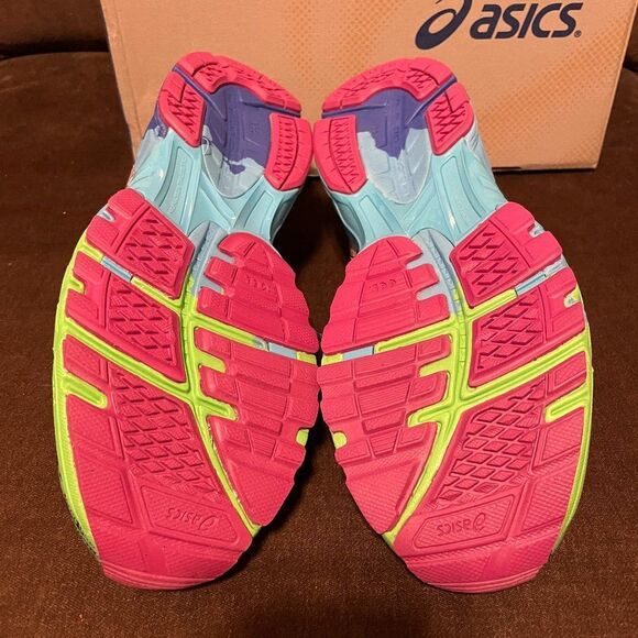Rare New w/tags Asics GEL Noosa Tri 9 Black Multicolor Womens 9 US Medium - Picture 6 of 12